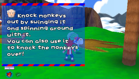 Ape Escape: On the Loose | PSP | gameplay screenshot | region=North America | source-country= | zypher-v2 | moby-10d1219a786b | Data by MobyGames.com