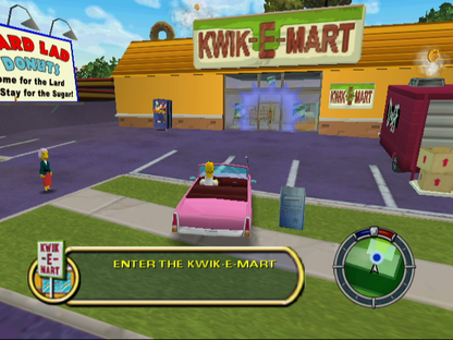 
The Simpsons: Hit & Run | GameCube | gameplay screenshot | Data by MobyGames.com