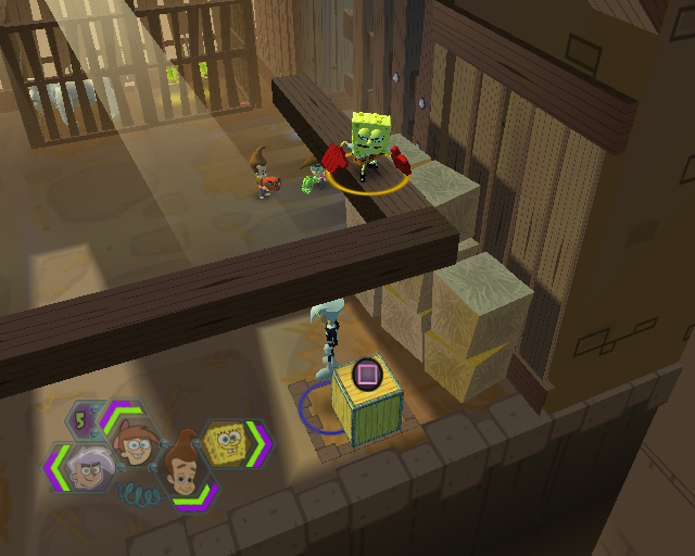 
Nicktoons Unite! | PlayStation 2 | gameplay screenshot | Data by MobyGames.com