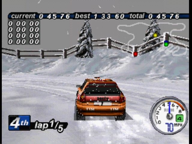 Rally Cross 2 | PlayStation | gameplay screenshot | Data by MobyGames.com
