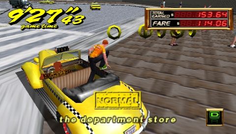 
Crazy Taxi: Fare Wars | PSP | gameplay screenshot | Data by MobyGames.com