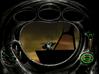 
MDK | PlayStation | gameplay screenshot | Region: North America | source-country= | Data by MobyGames.com