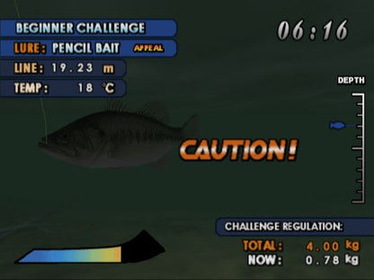 Fisherman's Bass Club | PlayStation 2 | gameplay screenshot | region=North America | source-country= | zypher-v2 | moby-60df17b971b4 | Data by MobyGames.com