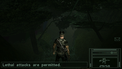 
Tom Clancy's Splinter Cell: Essentials | PSP | gameplay screenshot | Data by MobyGames.com