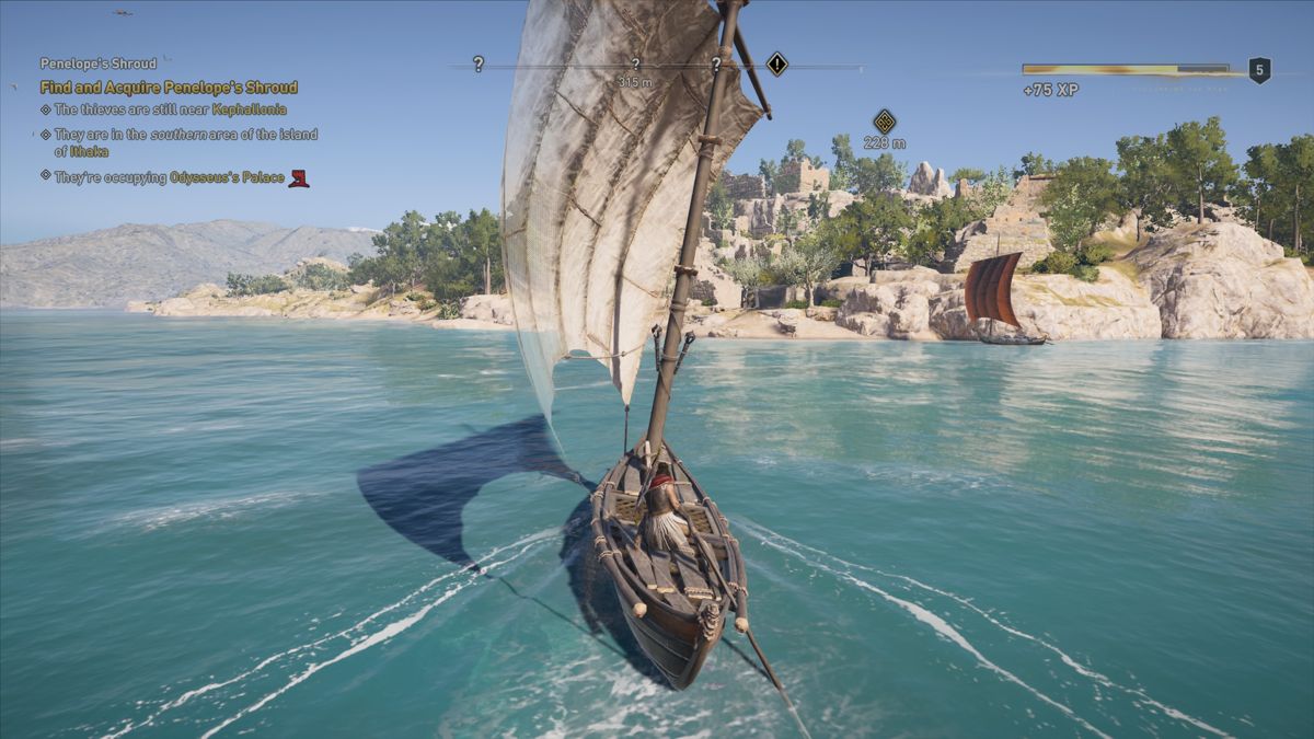 Assassin's Creed: Odyssey | PlayStation 4 | gameplay screenshot | Region: North America | source-country= | Data by MobyGames.com