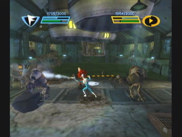 
The Incredibles: Rise of the Underminer | GameCube | gameplay screenshot | Data by MobyGames.com