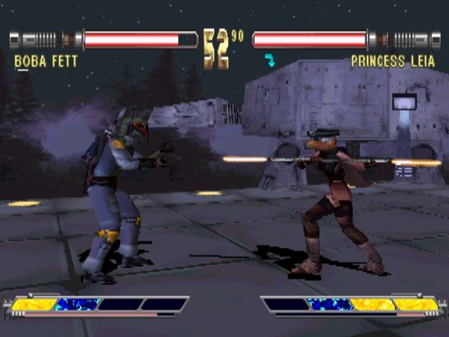 
Star Wars: Masters of Teräs Käsi | PlayStation | gameplay screenshot | Data by MobyGames.com