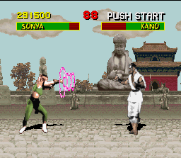 
Mortal Kombat | SNES | gameplay screenshot | Data by MobyGames.com