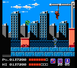 
Teenage Mutant Ninja Turtles | NES | gameplay screenshot | Data by MobyGames.com