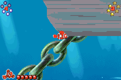Disney•Pixar Finding Nemo | Game Boy Advance | gameplay screenshot | region=North America | source-country= | zypher-v2 | moby-8d5849bec7c0 | Data by MobyGames.com