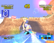 BursTrick: Wake Boarding!! | PlayStation | gameplay screenshot | region=North America | source-country= | zypher-v2 | moby-8acaca2af578 | Data by MobyGames.com