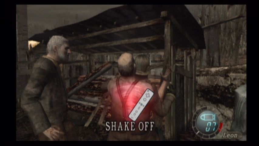 Resident Evil 4 | Wii | gameplay screenshot | region=North America | source-country= | zypher-v2 | moby-20e32b099a2a | Data by MobyGames.com