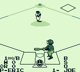 Baseball | Game Boy | gameplay screenshot | region=North America | source-country= | zypher-v2 | moby-53d8a6f99965 | Data by MobyGames.com
