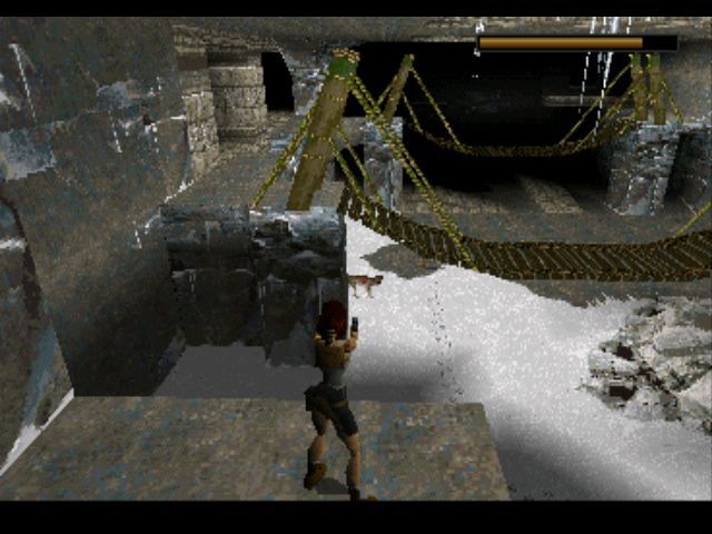 Tomb Raider | PlayStation | gameplay screenshot | Region: North America | source-country= | Data by MobyGames.com