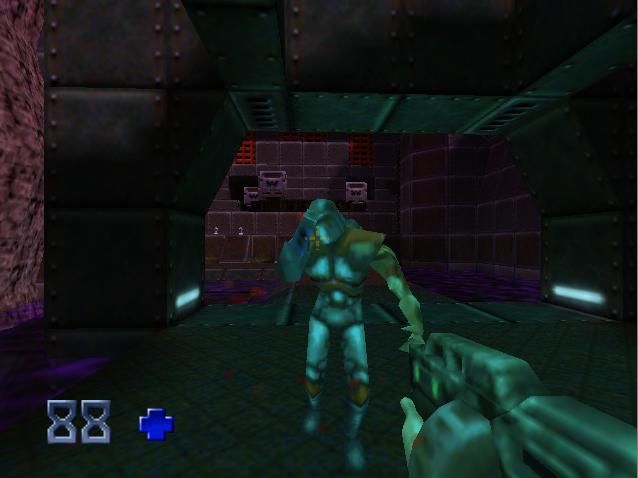 
Quake II | Nintendo 64 | gameplay screenshot | Data by MobyGames.com