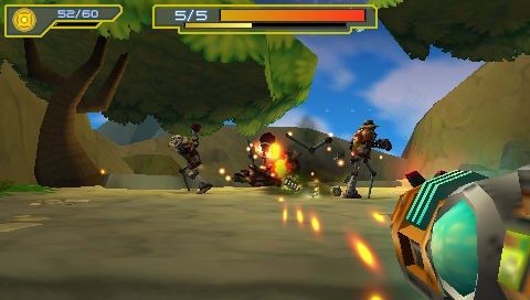 Ratchet & Clank: Size Matters | PSP | gameplay screenshot | region=North America | source-country= | zypher-v2 | moby-e4555e1a2945 | Data by MobyGames.com