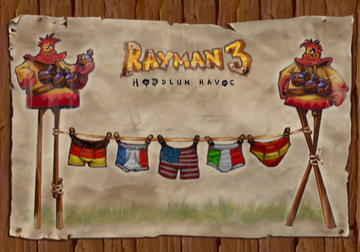 
Rayman 3: Hoodlum Havoc | GameCube | gameplay screenshot | Data by MobyGames.com