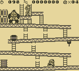 
Donkey Kong | Game Boy | gameplay screenshot | Data by MobyGames.com