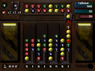 
Marble Master | PlayStation | gameplay screenshot | Data by MobyGames.com