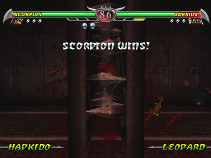 Mortal Kombat: Deception | PlayStation 2 | gameplay screenshot | region=North America | source-country= | zypher-v2 | moby-159823fece36 | Data by MobyGames.com