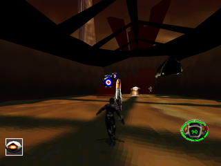 
MDK | PlayStation | gameplay screenshot | Region: North America | source-country= | Data by MobyGames.com
