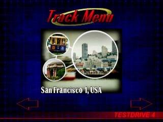 Test Drive 4 | PlayStation | gameplay screenshot | region=North America | source-country= | zypher-v2 | moby-33bdee5515f5 | Data by MobyGames.com