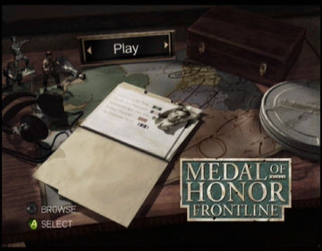 Medal of Honor: Frontline | Xbox | gameplay screenshot | region=North America | source-country= | zypher-v2 | moby-348578afe162 | Data by MobyGames.com