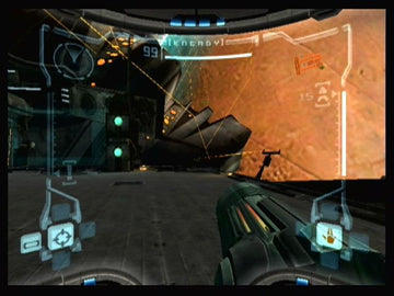 Metroid Prime | GameCube | gameplay screenshot | region=North America | source-country= | zypher-v2 | moby-4214f67c0705 | Data by MobyGames.com