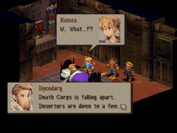 
Final Fantasy Tactics | PlayStation | gameplay screenshot | Region: North America | source-country= | Data by MobyGames.com