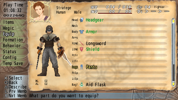Valhalla Knights | PSP | gameplay screenshot | region=North America | source-country= | zypher-v2 | moby-fa63a68b4d91 | Data by MobyGames.com