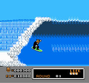 
Town & Country Surf Designs: Wood & Water Rage | NES | gameplay screenshot | Data by MobyGames.com