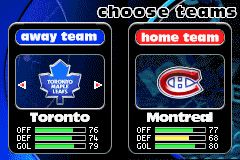 
NHL Hitz 20-03 | Game Boy Advance | gameplay screenshot | Data by MobyGames.com
