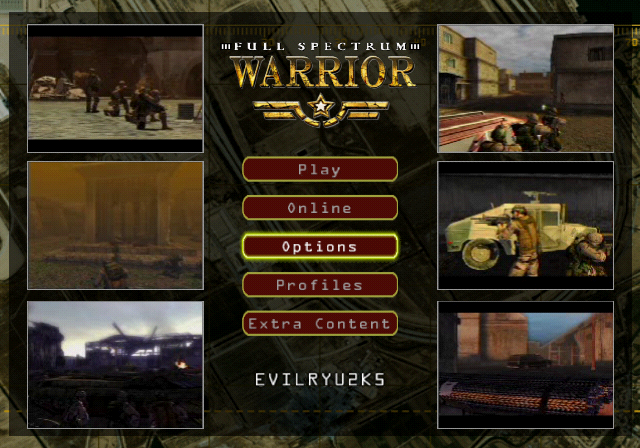 
Full Spectrum Warrior | PlayStation 2 | gameplay screenshot | Data by MobyGames.com
