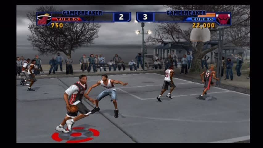 NBA Street Vol. 2 | PlayStation 2 | gameplay screenshot | region=North America | source-country= | zypher-v2 | moby-c4efdcffb5a7 | Data by MobyGames.com