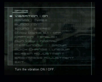Metal Gear Solid 2: Sons of Liberty | PlayStation 2 | gameplay screenshot | region=North America | source-country= | zypher-v2 | moby-b38e55486a36 | Data by MobyGames.com
