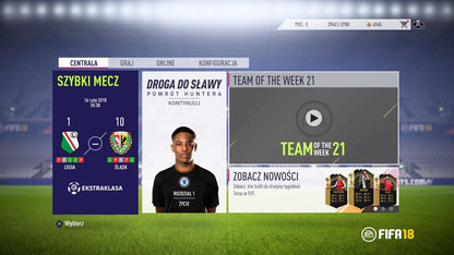 
FIFA 18 | PlayStation 4 | gameplay screenshot | Data by MobyGames.com