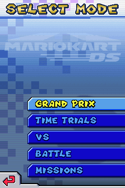 Mario Kart DS | Nintendo DS | gameplay screenshot | Data by MobyGames.com