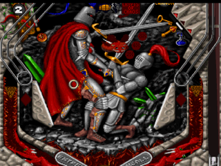 Extreme Pinball | PlayStation | gameplay screenshot | region=North America | source-country= | zypher-v2 | moby-01ae2a707871 | Data by MobyGames.com