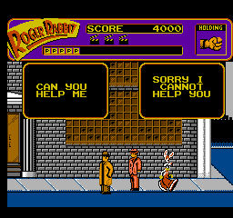 
Who Framed Roger Rabbit | NES | gameplay screenshot | Data by MobyGames.com