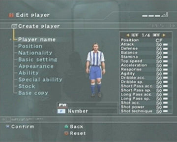 
World Soccer: Winning Eleven 7 International | PlayStation 2 | gameplay screenshot | Region: North America | source-country= | Data by MobyGames.com