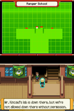 Pokémon Ranger: Shadows of Almia | Nintendo DS | gameplay screenshot | region=North America | source-country= | zypher-v2 | moby-0136894eb4d1 | Data by MobyGames.com