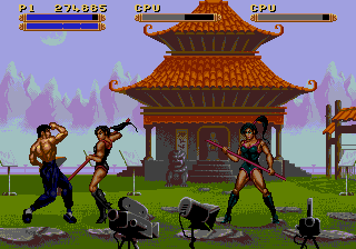 
Dragon: The Bruce Lee Story | Genesis | gameplay screenshot | Data by MobyGames.com