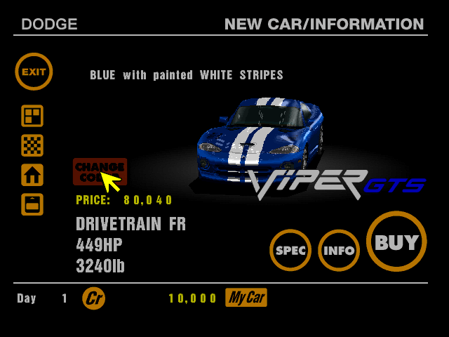 
Gran Turismo | PlayStation | gameplay screenshot | Data by MobyGames.com