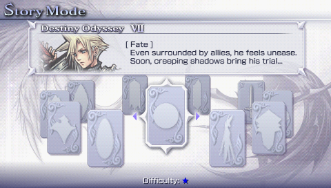 Dissidia: Final Fantasy | PSP | gameplay screenshot | region=Japan | source-country= | zypher-v2 | moby-15683e6c8e6e | Data by MobyGames.com