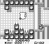 
Kirby's Dream Land | Game Boy | gameplay screenshot | Data by MobyGames.com