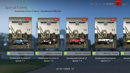 
Gran Turismo 6 - Anniversary Edition | PlayStation 3 | gameplay screenshot | Data by MobyGames.com