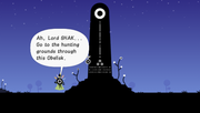 Patapon | PSP | gameplay screenshot | region=North America | source-country= | zypher-v2 | moby-ee63ae097248 | Data by MobyGames.com