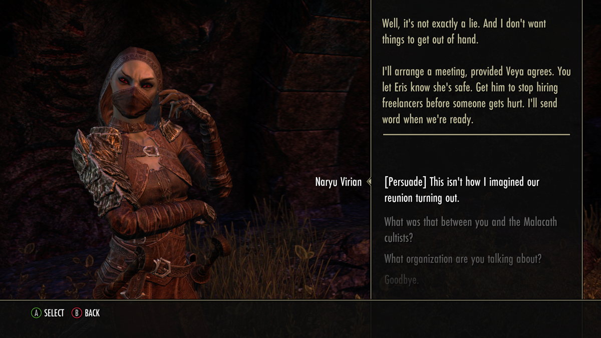 
The Elder Scrolls Online: Morrowind | Xbox One | gameplay screenshot | Region: North America | source-country= | Data by MobyGames.com