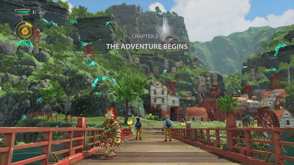 Knack II | PlayStation 4 | gameplay screenshot | region=North America | source-country= | zypher-v2 | moby-d04367bdd64b | Data by MobyGames.com