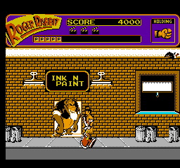 
Who Framed Roger Rabbit | NES | gameplay screenshot | Data by MobyGames.com